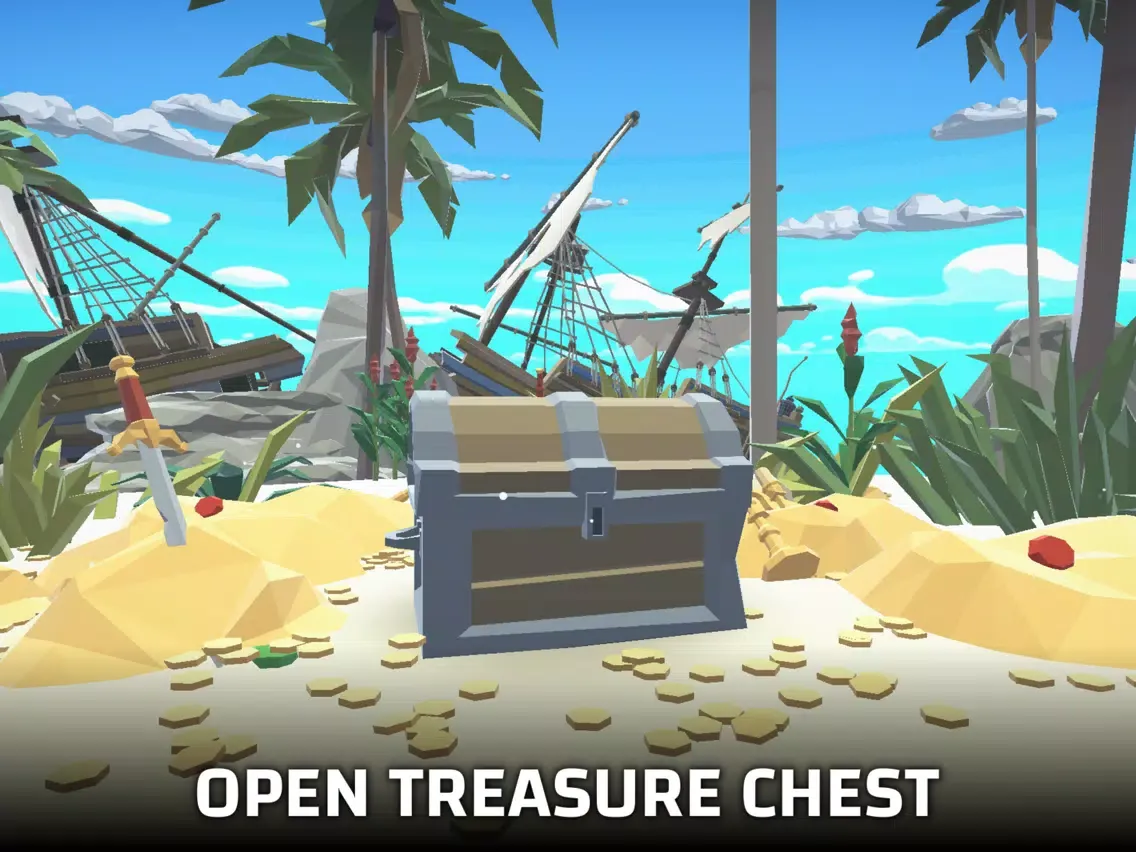 ภาพหน้าจอของ Pirate world Ocean break iPad 