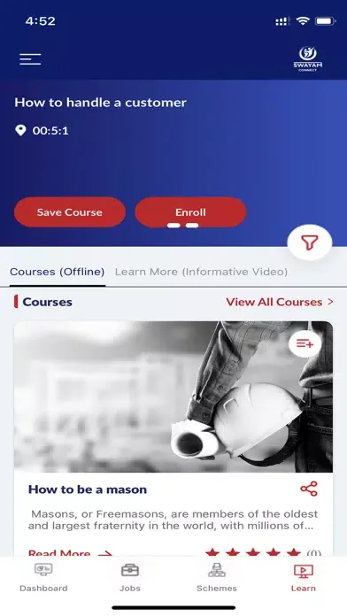 Captures d'écran de Swayam Connect