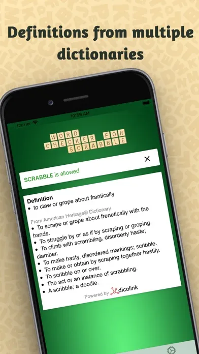 Zrzuty ekranu Word Checker for Scrabble®