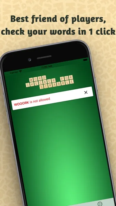Zrzuty ekranu Word Checker for Scrabble®