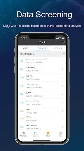 Capturas de tela do iTrack - GPS Tracking System