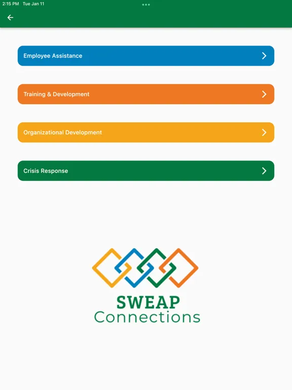 SWEAP Connections iPad  स्क्रीनशॉट