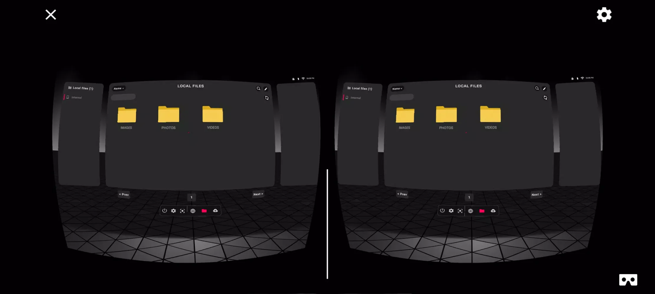 PLAY'A VR Cardboard 스크린샷