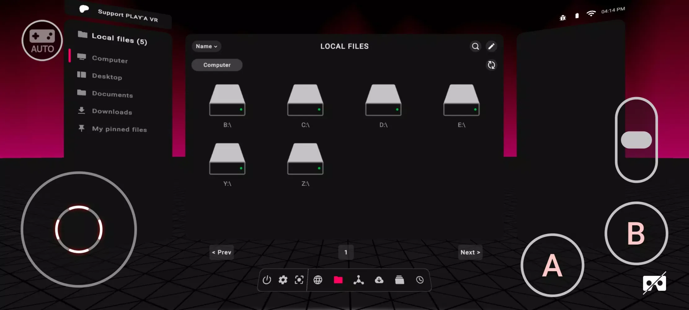 PLAY'A VR Cardboard 스크린샷