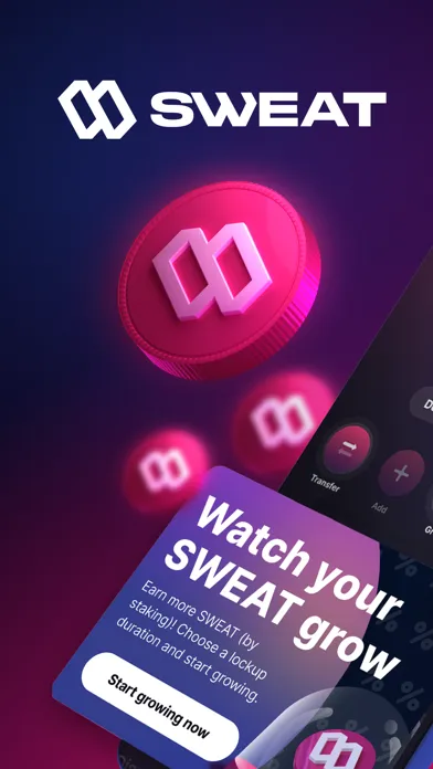 Скриншоты Sweat Wallet