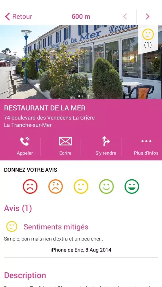 La Tranche sur Mer Tour應用截圖