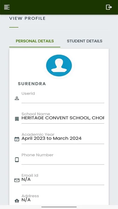 Capturas de tela do Sweedu App