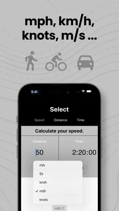 Calculator Speed Distance Time Screenshots