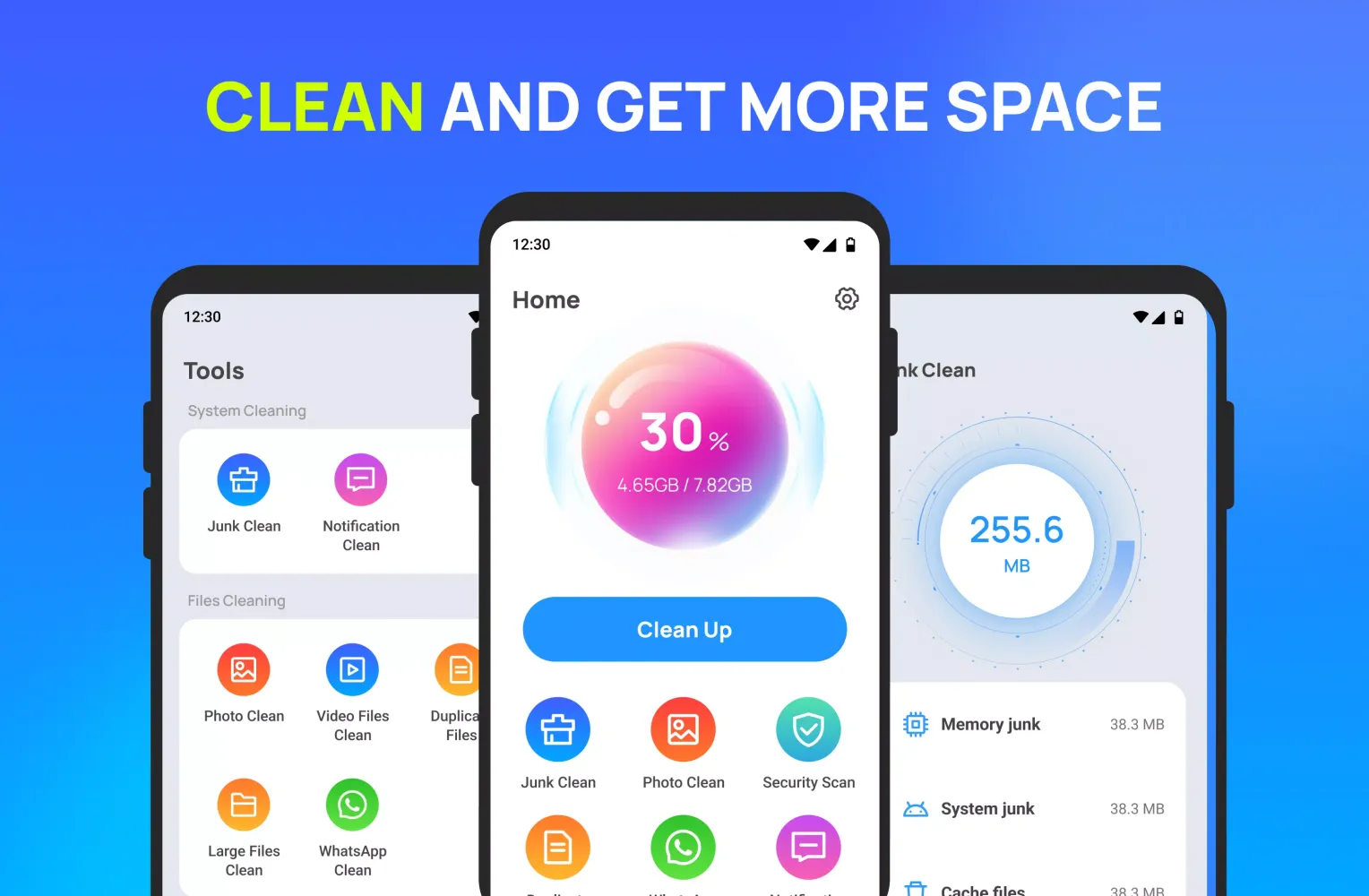 Sweeper Cleaner Screenshots