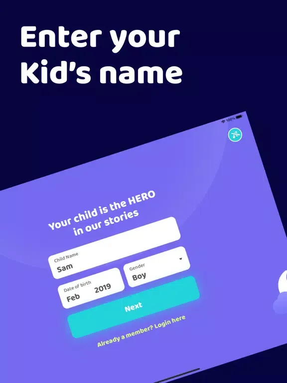 Short bedtime stories for kids iPad  स्क्रीनशॉट