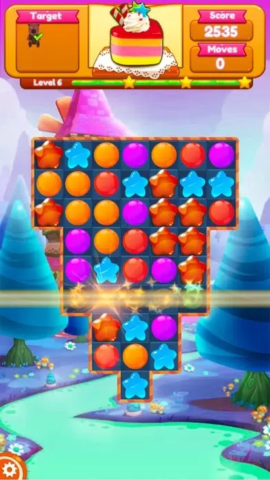 صور Sweet Candy Blast Fruit puzzle