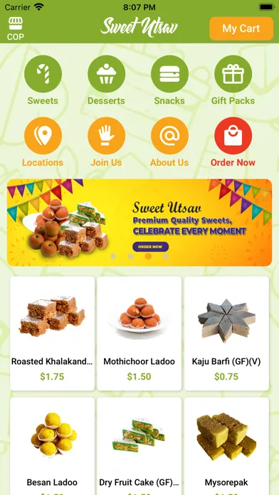 Captures d'écran de Sweet Utsav Australia