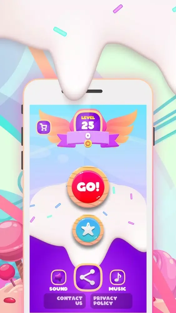 Capturas de tela do Sweet Connect: Logic Game