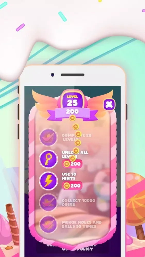 Capturas de tela do Sweet Connect: Logic Game
