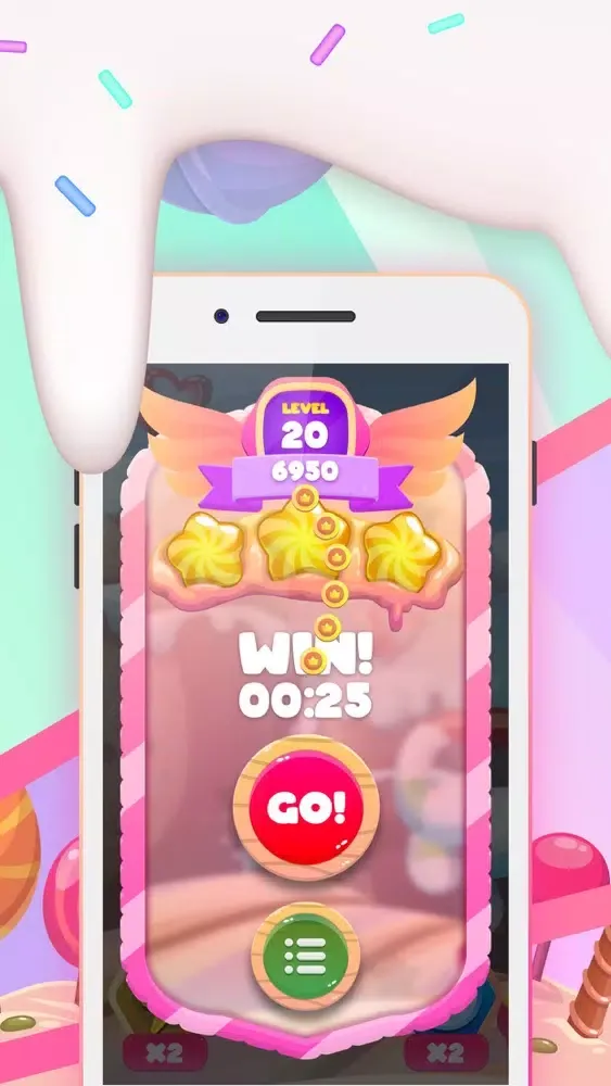 Capturas de tela do Sweet Connect: Logic Game