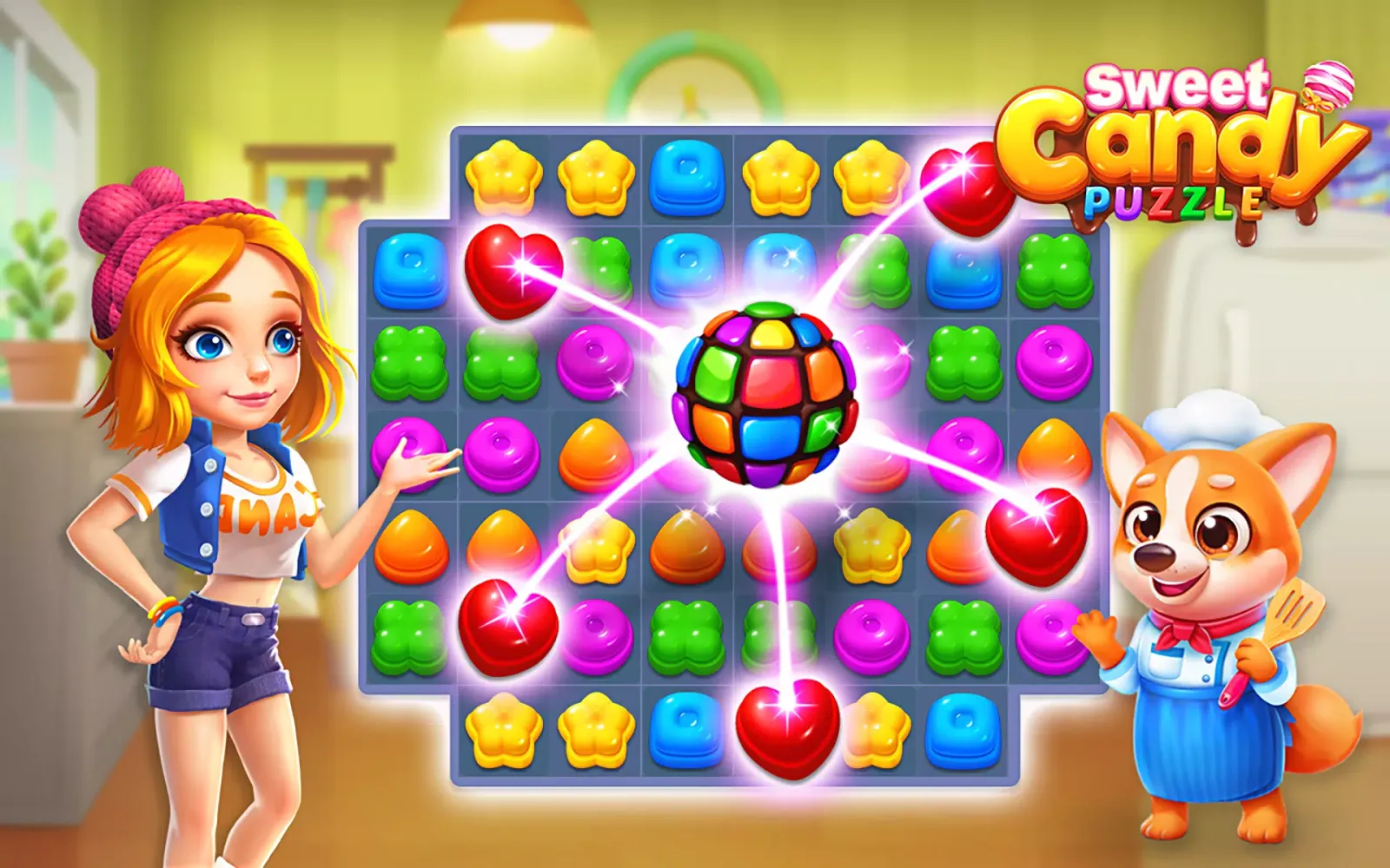 Capturas de pantalla de Sweet Candy Puzzle