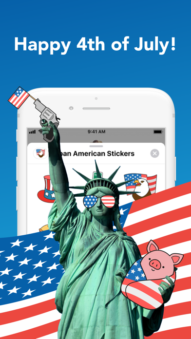 Ảnh chụp màn hình của Typical American Stickers