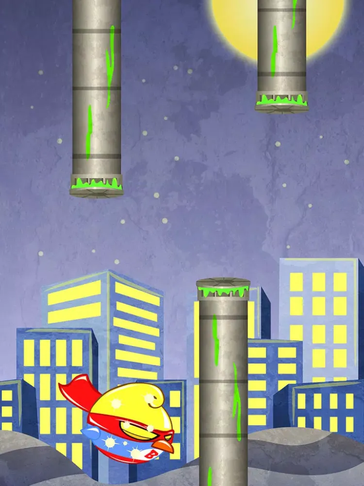 Скриншоты Super Bird - Flying Warrior iPad 