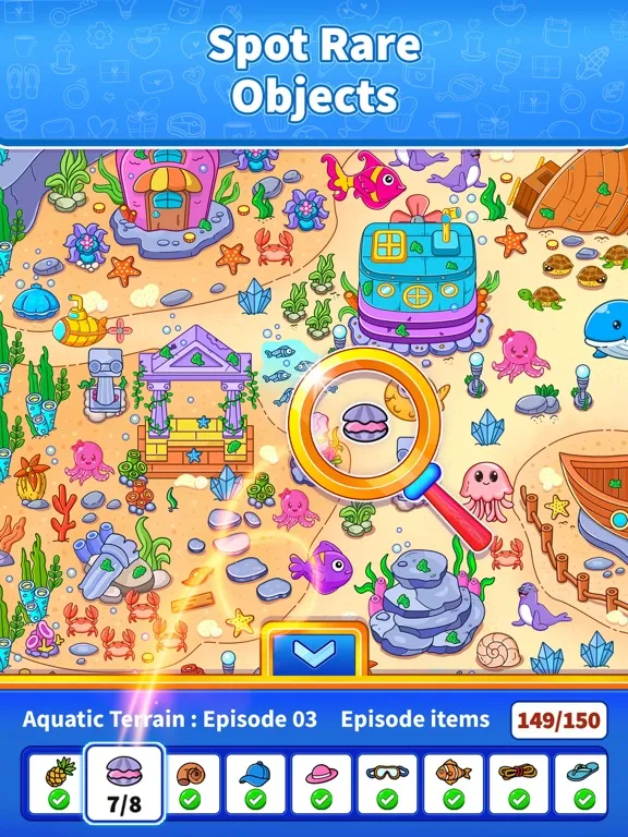 Found It! Find Hidden Objects iPad  Screenshots