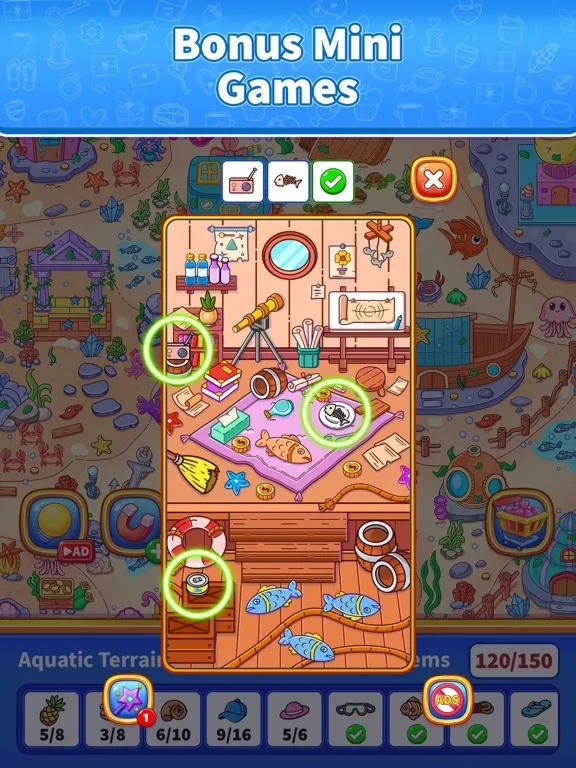 Found It! Find Hidden Objects iPad  Screenshots