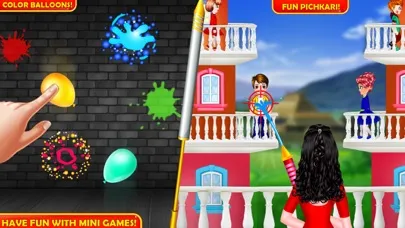 Gopi Doll Holi Celebration Fun स्क्रीनशॉट