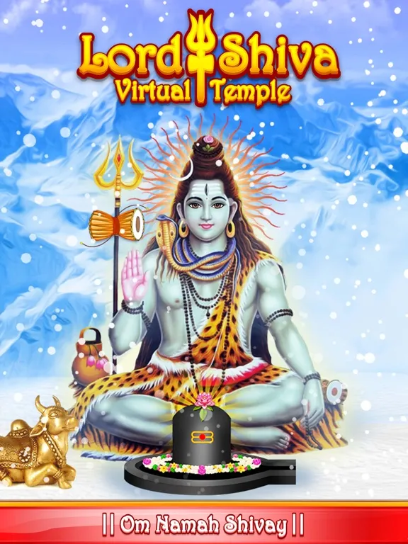 Ảnh chụp màn hình của Lord Shiva Virtual Temple iPad 