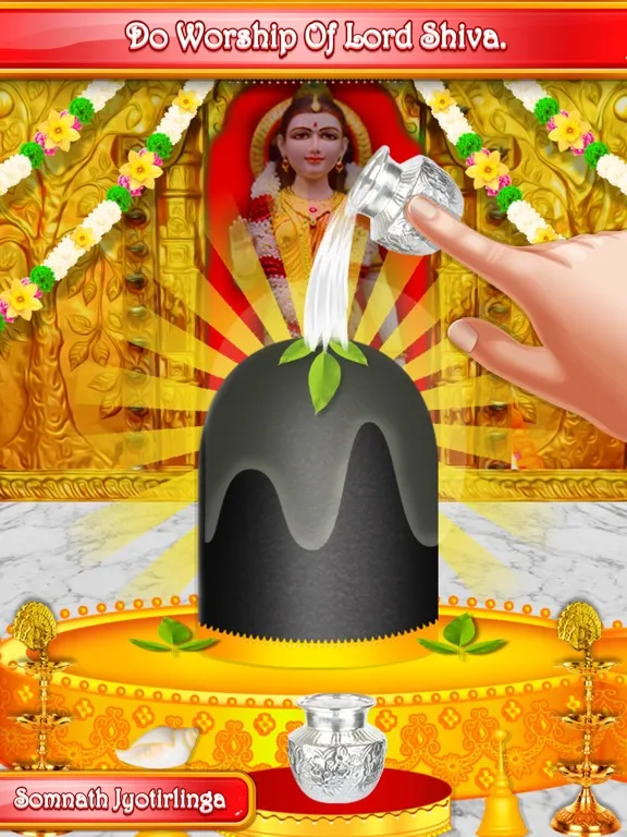 Ảnh chụp màn hình của Lord Shiva Virtual Temple iPad 