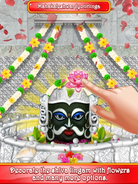 Ảnh chụp màn hình của Lord Shiva Virtual Temple iPad 