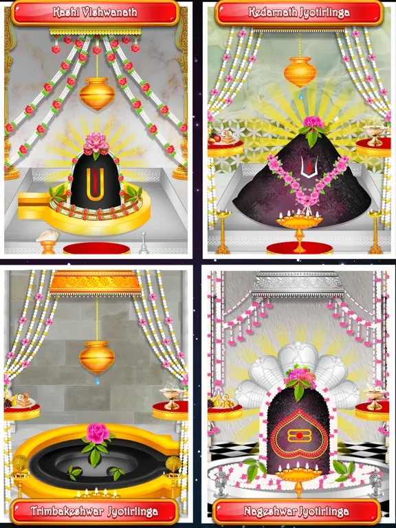 Ảnh chụp màn hình của Lord Shiva Virtual Temple iPad 