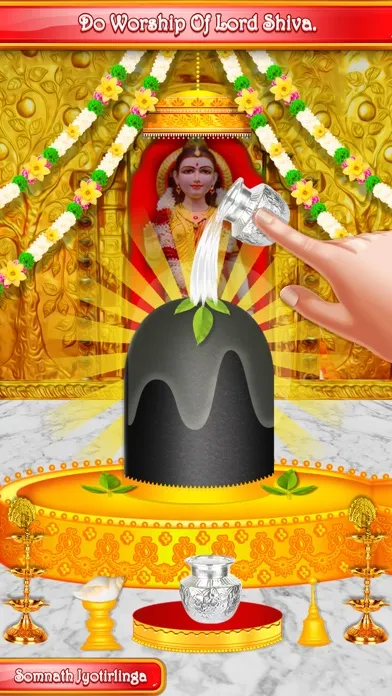 Ảnh chụp màn hình của Lord Shiva Virtual Temple