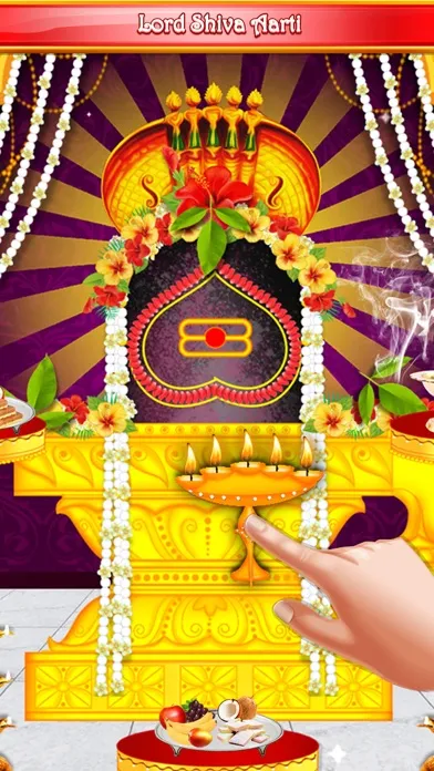 Ảnh chụp màn hình của Lord Shiva Virtual Temple