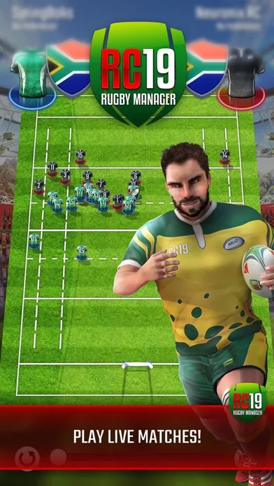 Screenshot di Rugby Champions 19