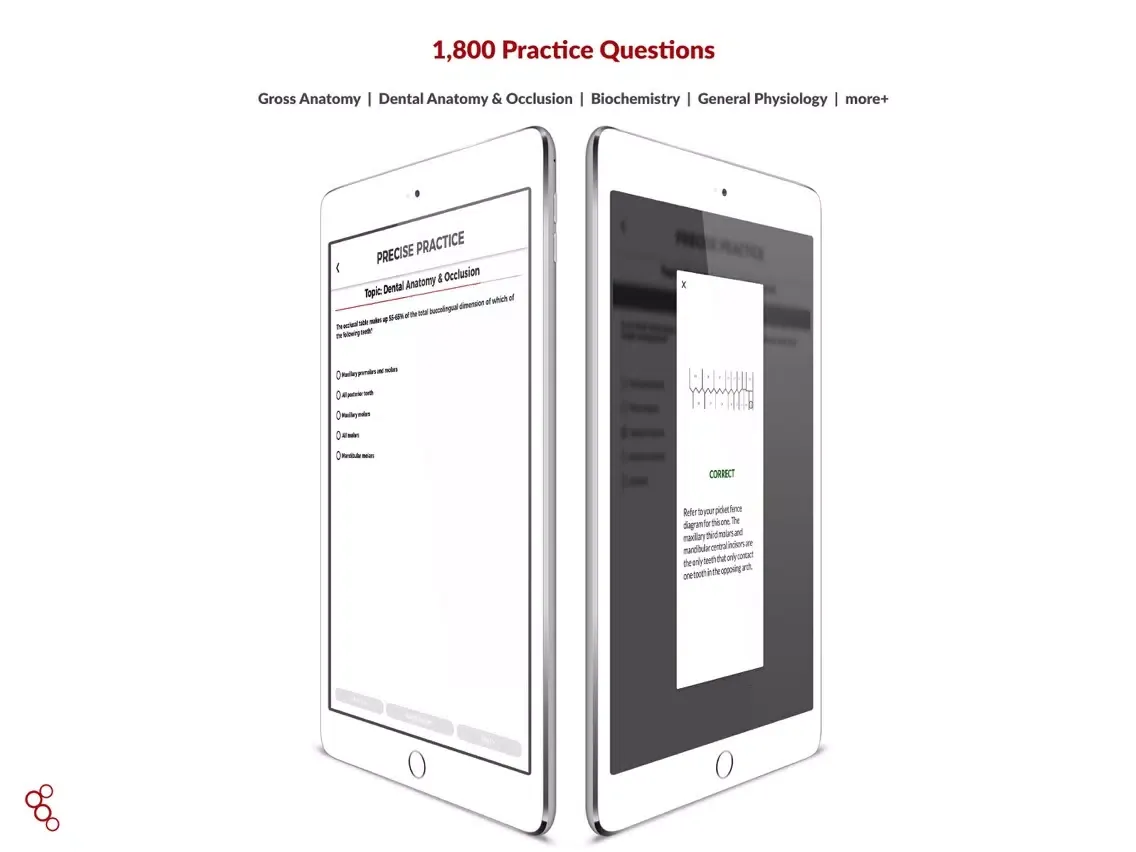 Tangkapan layar B&B Dental iPad 