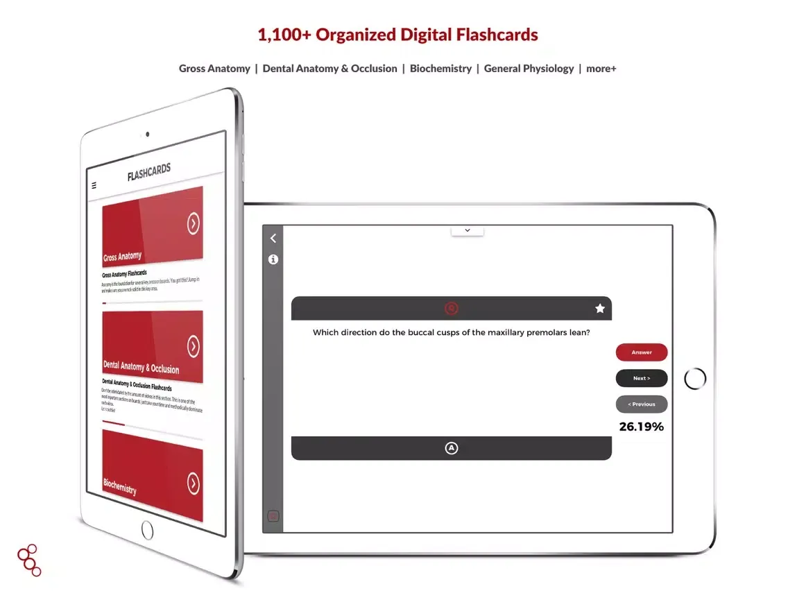 Tangkapan layar B&B Dental iPad 
