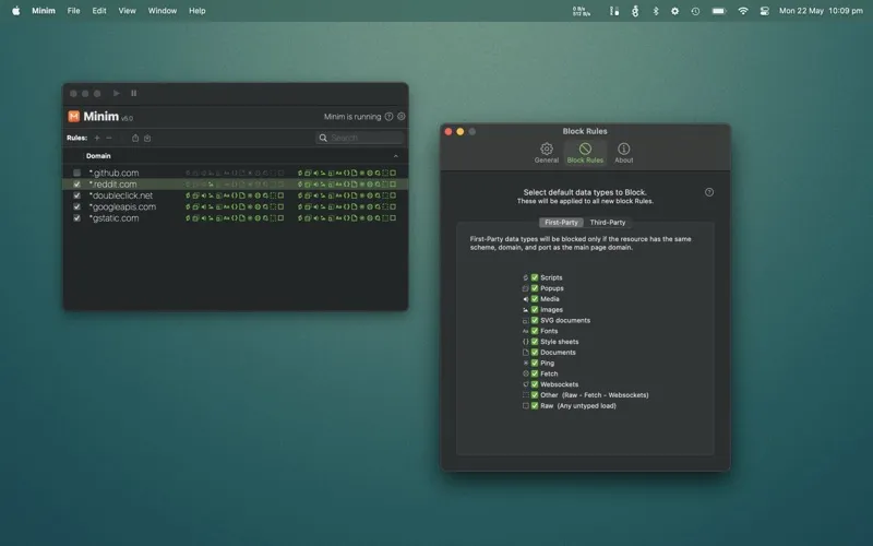 Скриншоты Minim for Safari