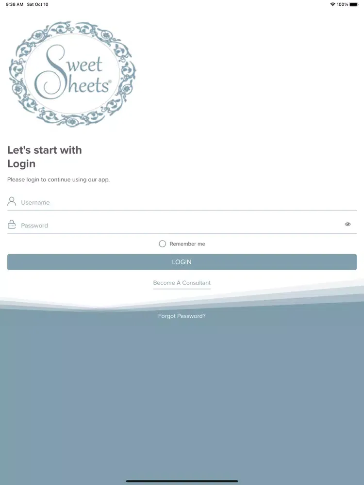 Zrzuty ekranu Sweet Sheets® Consultants iPad 