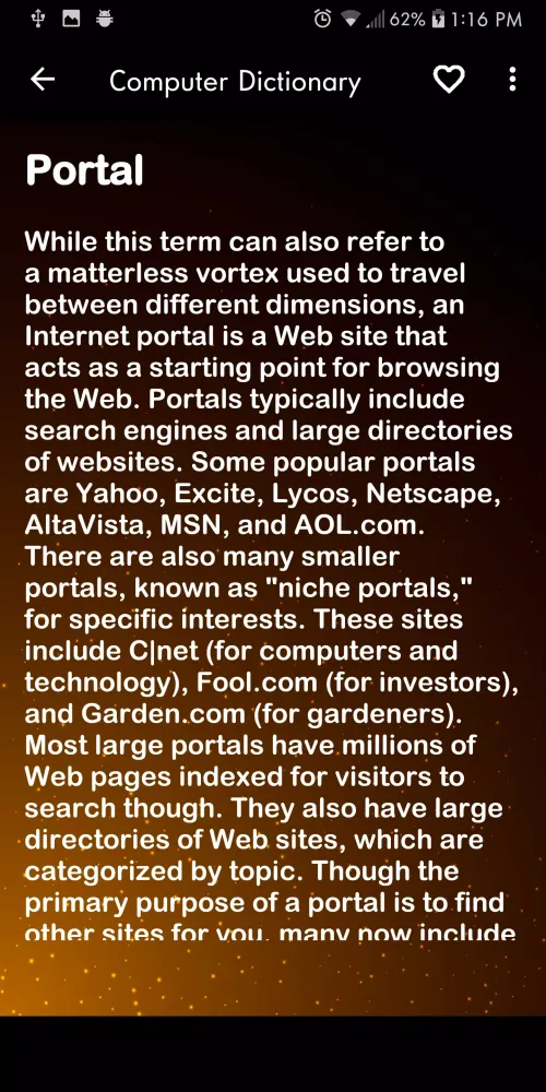 Screenshot di Computer Science Dictionary - Computer Knowledge