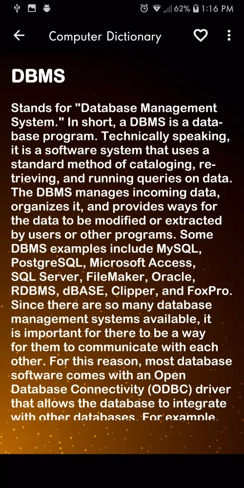 Screenshot di Computer Science Dictionary - Computer Knowledge