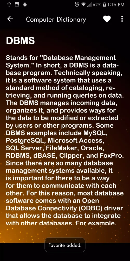 Screenshot di Computer Science Dictionary - Computer Knowledge
