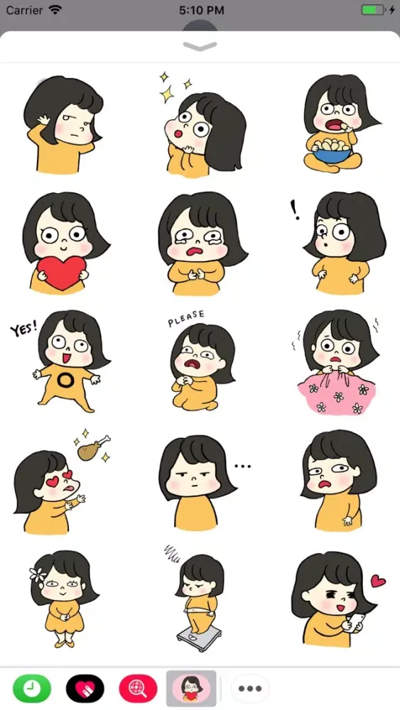 تصاویر True Jenny Stickers