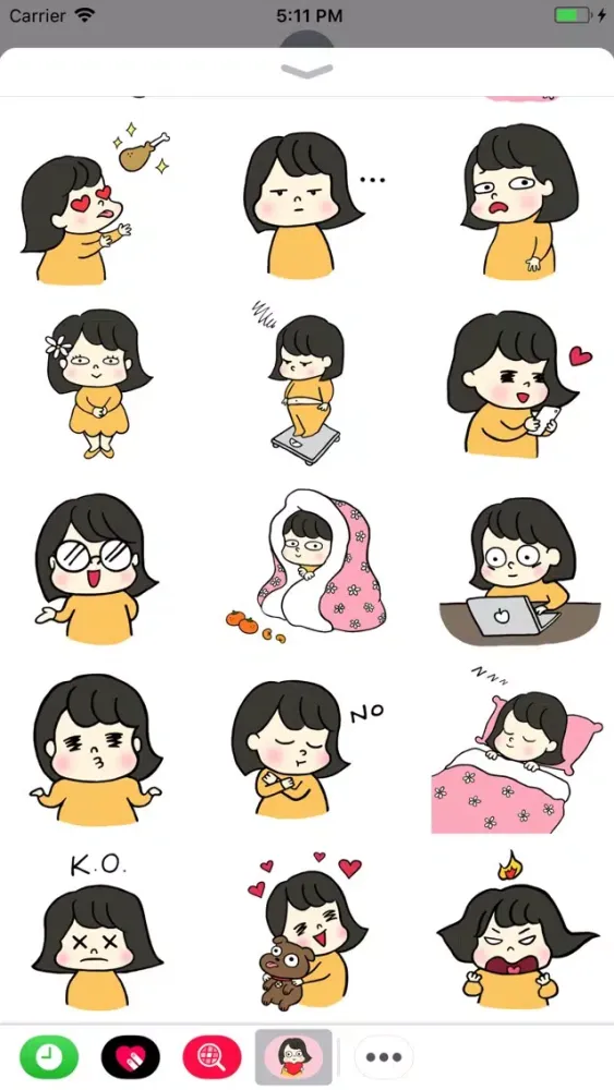 تصاویر True Jenny Stickers