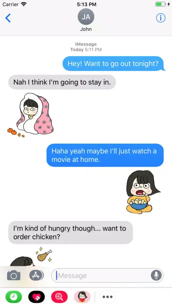 تصاویر True Jenny Stickers