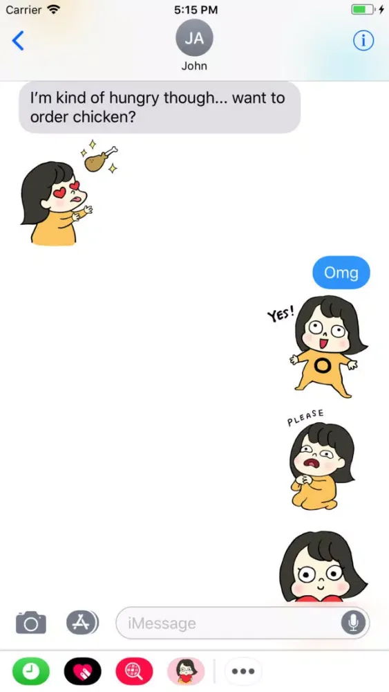 تصاویر True Jenny Stickers