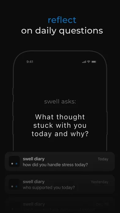 daily self care journal: swell Screenshots