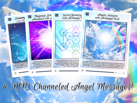 Channeled Angel Messages iPad  Screenshots