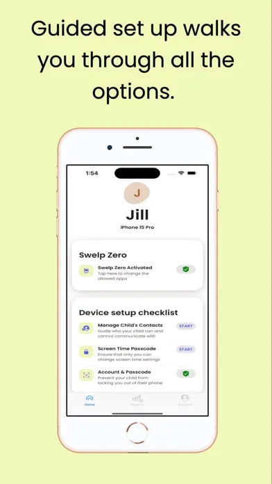 Capturas de pantalla de Swelp - Family Screen Time