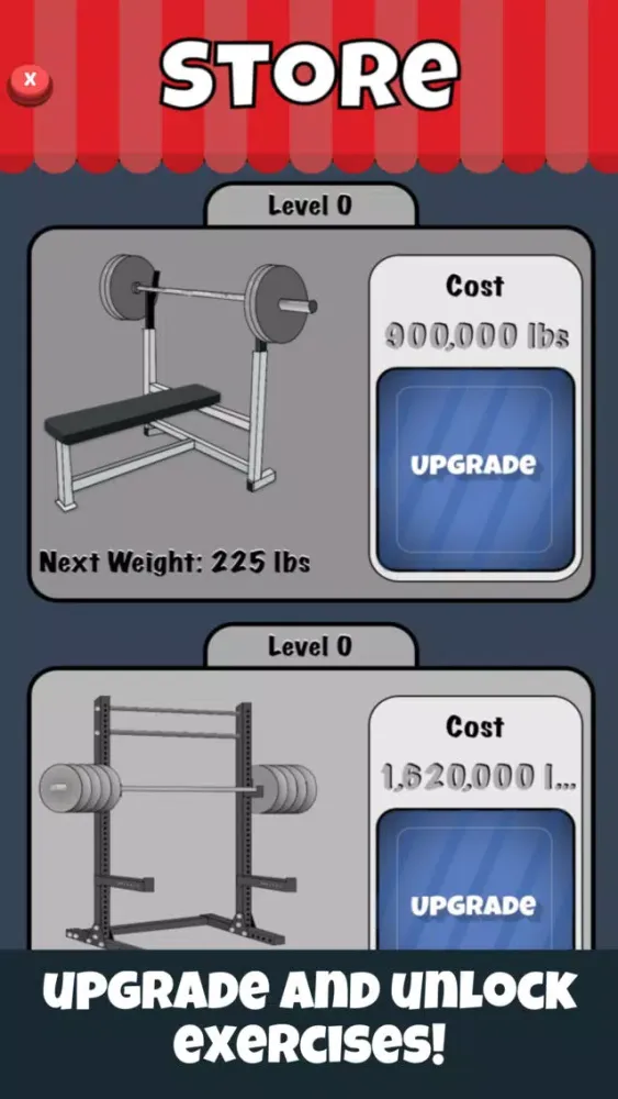 Gym Rat - Tap to Lift应用截图