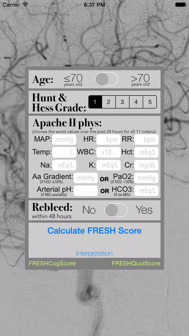 FRESH Score Screenshots
