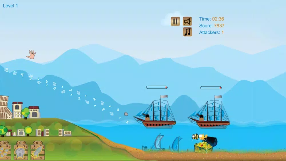 Capturas de tela do Rom Castle