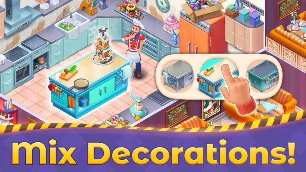 Capturas de pantalla de Grand Cafe Story － Renovation